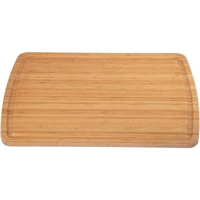 30 x 20 Extra Large Bamboo Cutting Board for Kitchen - 30" * 20" - Atlanta Braves/Brown