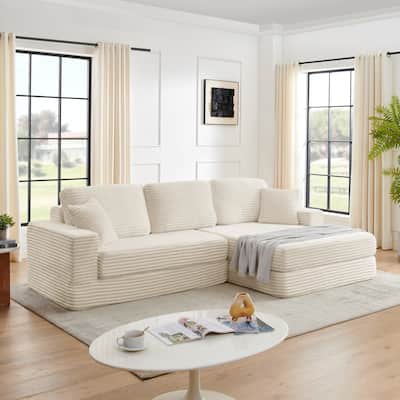 Luxury Sleeper Sofa Bed with Soft Cushion - Ultimate Comfort for Your Home