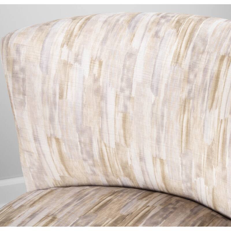 Silver Orchid Harding Slipper Chair