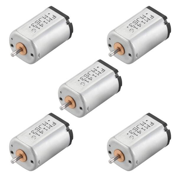 Shop Dc Motor 1 5 4 5v 4500 rpm 0 05a Electric Motor Round Shaft 5pcs On Sale Overstock