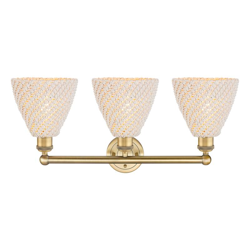 Innovations Lighting Endless Possibilities Edison - Bristol Natural - 3 Light 26" Bath Vanity Light