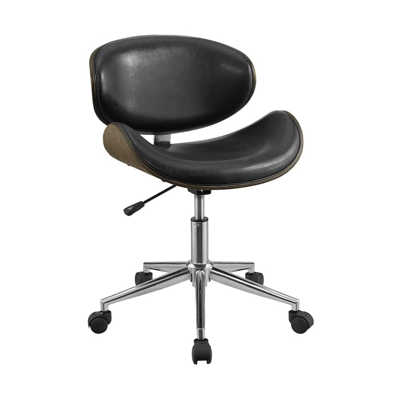 Corvus Madonna Mid-century Modern Adjustable Curved Office Chair