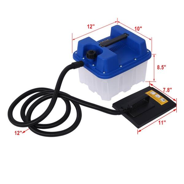 4.5L Wallpaper Stripper Wallpaper Steamer, Easy Wallpaper Removal - 7.8" x 11" steam plate