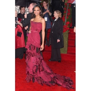 Zoe Saldana At Arrivals For The 67Th Annual Golden Globes Awards