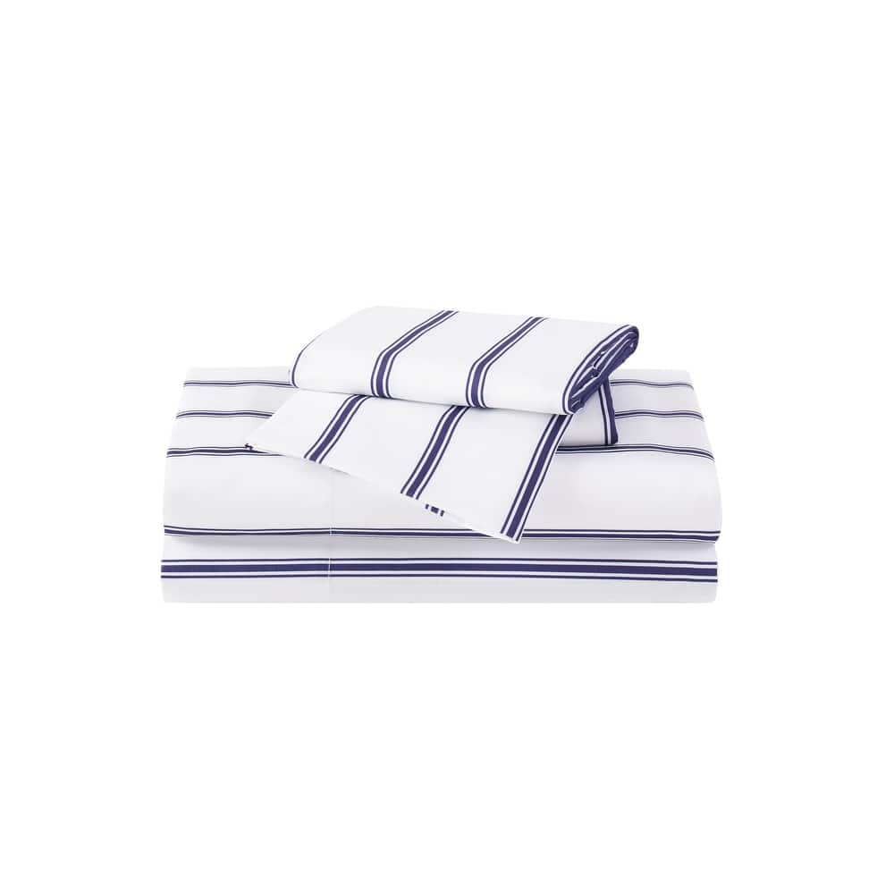 Truly Soft Ticking Stripe 4 Piece Sheet Set