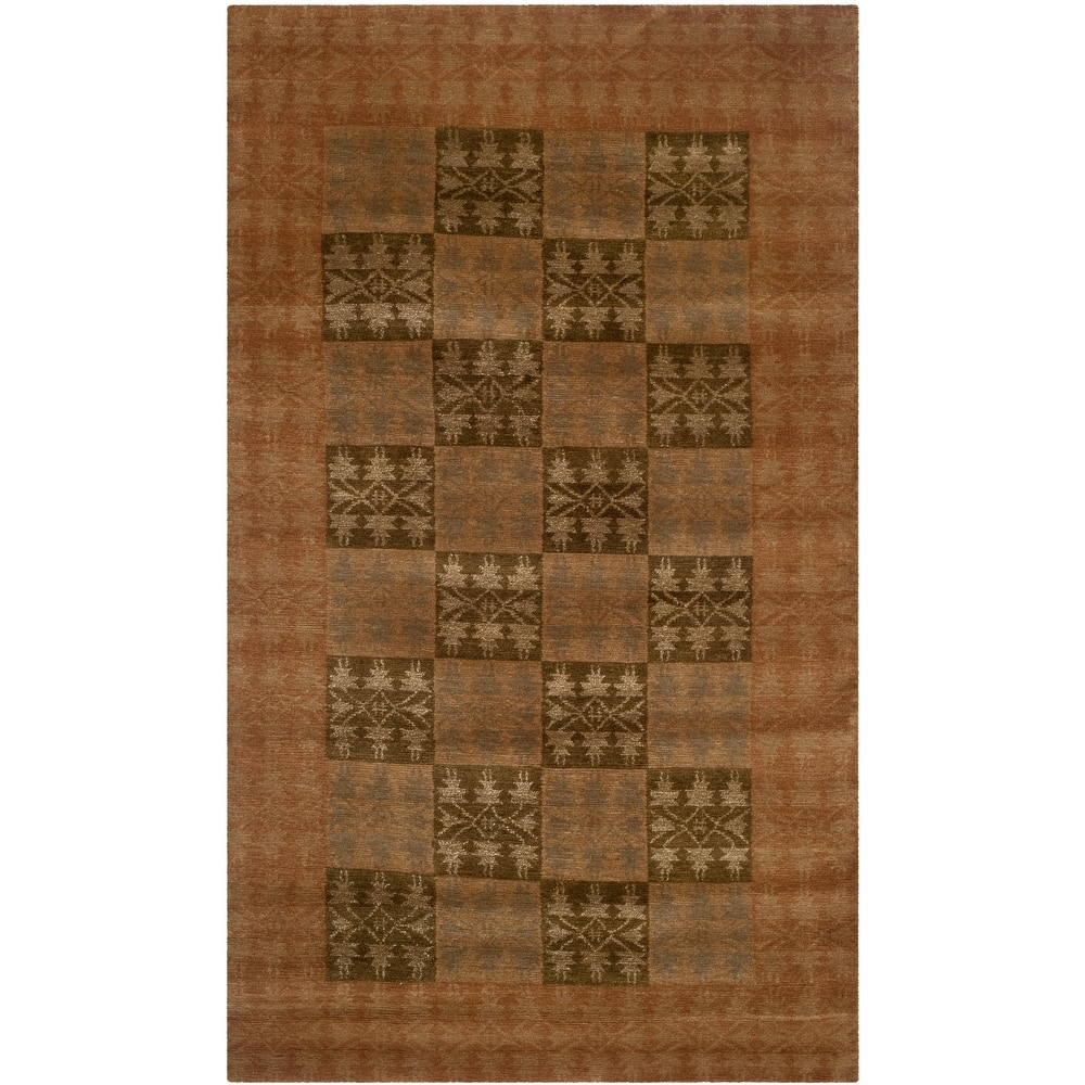 SAFAVIEH Couture Hand-knotted Nepalese Yablena Wool Rug