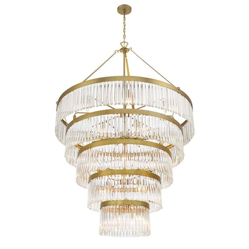 Emory 30 Light Modern Gold Chandelier