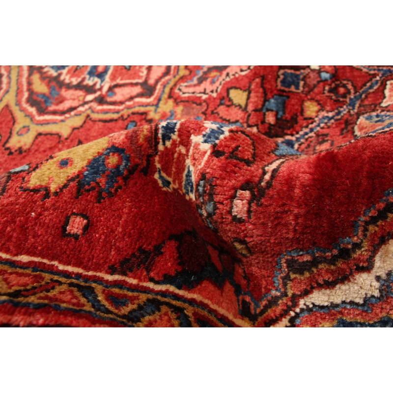 ECARPETGALLERY Hand-knotted Sarabi Red Wool Rug - 8'6 x 10'11