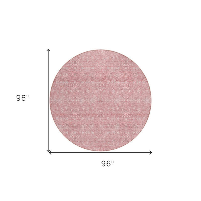 HomeRoots Floral Transitional Rectangle Outdoor Rug
