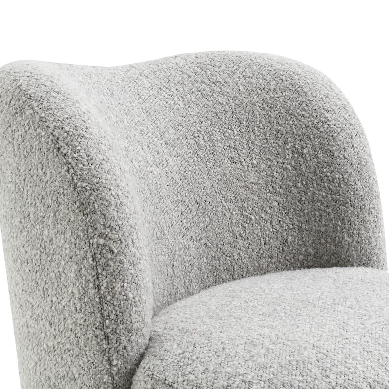Furniture of America Velra Modern 28-inch Boucle Wing Accent Chair