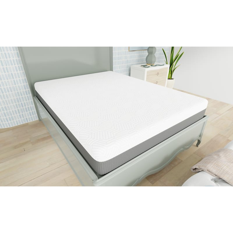10 Inch Queen Medium Firm Mattress With Cooling Cover