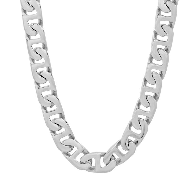 Steel Nation Stainless Steel Flat Mariner Chain