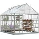 preview thumbnail 13 of 15, EROMMY 12' x 10' Outdoor Walk-in Hobby Greenhouse for Plants - 10*12