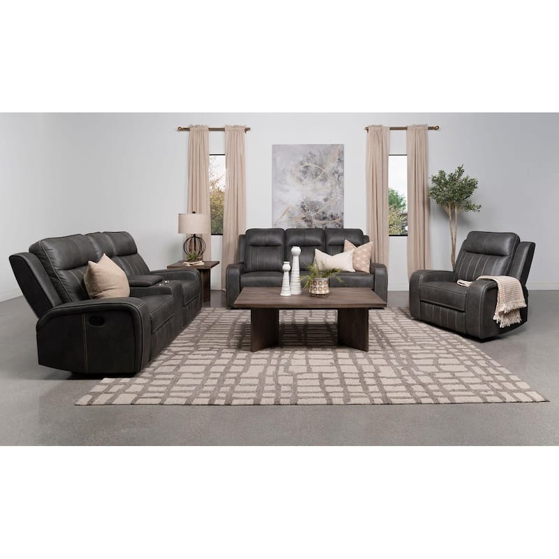Forrest Grey Motion Reclining Sofa