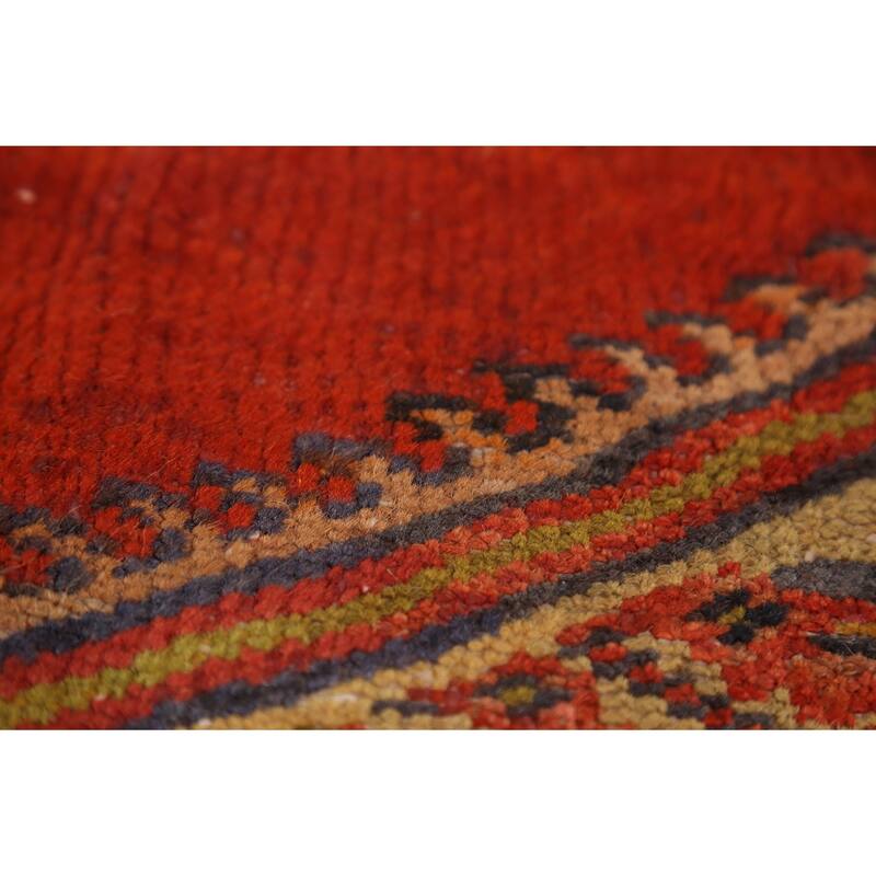 Pre-1900 Antique Sultanabad Persian Large Rug Hand-Knotted Wool Carpet - 9'8"x 16'7"