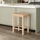 preview thumbnail 34 of 65, Now Furniture Solid Wood Backless Saddle Seat Counter Height Stool Blonde - Single