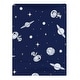 preview thumbnail 5 of 5, Bedtime Originals Astronaut Snoopy 5-Piece Navy/Blue Space Toddler Bedding Set