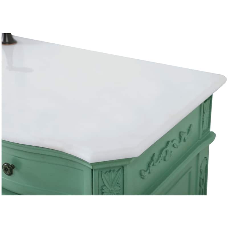 Elegant Lighting VF10160-VW Danville 60" Free Standing Single Basin