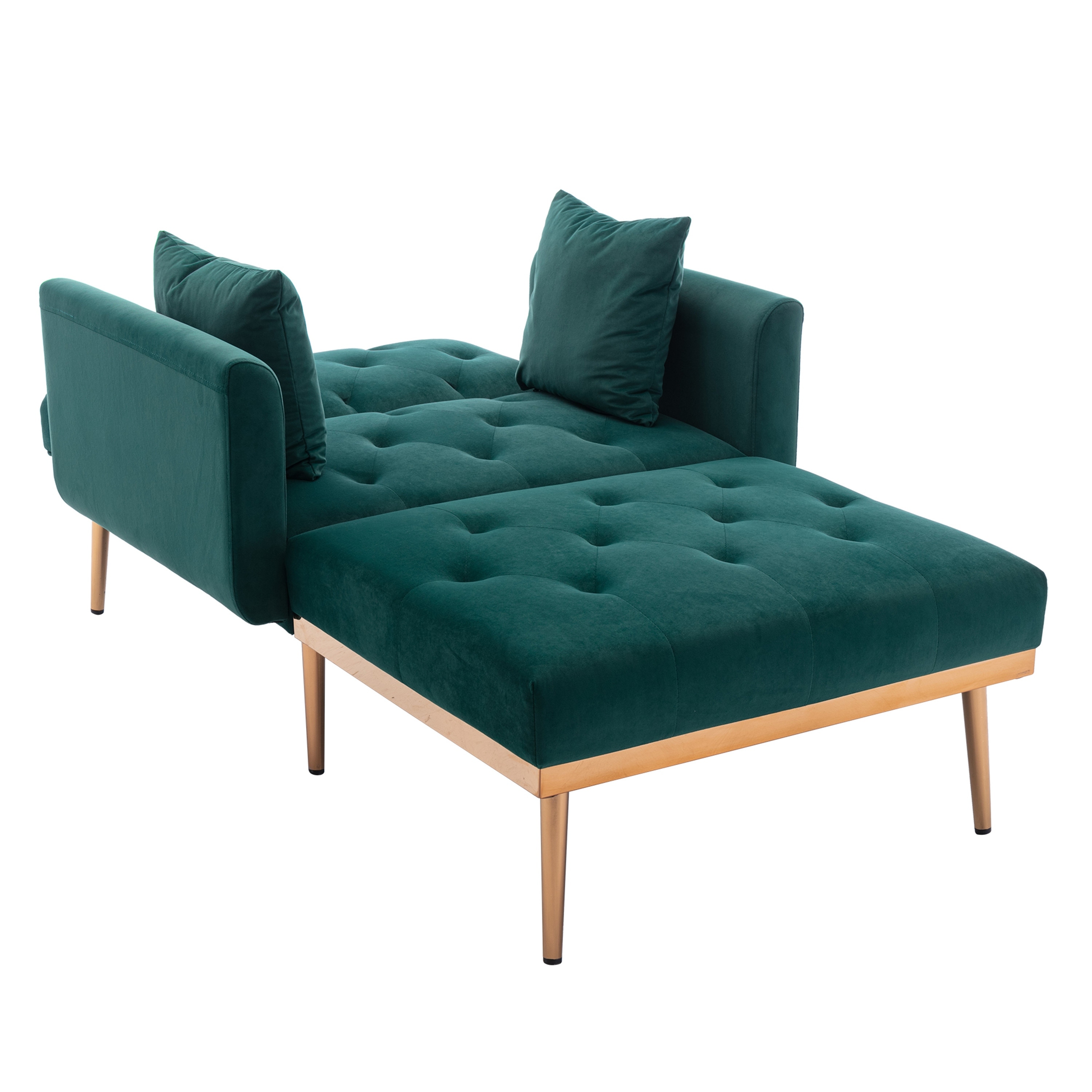 Chaise Lounge Chair /Accent Chair with Ottoman