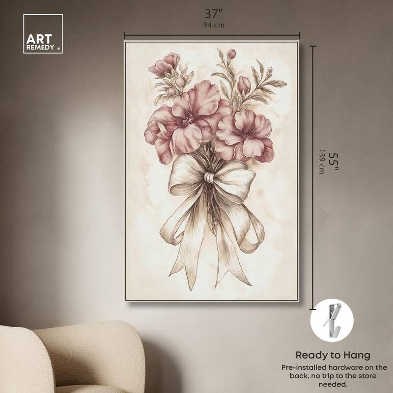 Tied with Tenderness I Canvas by Art Remedy