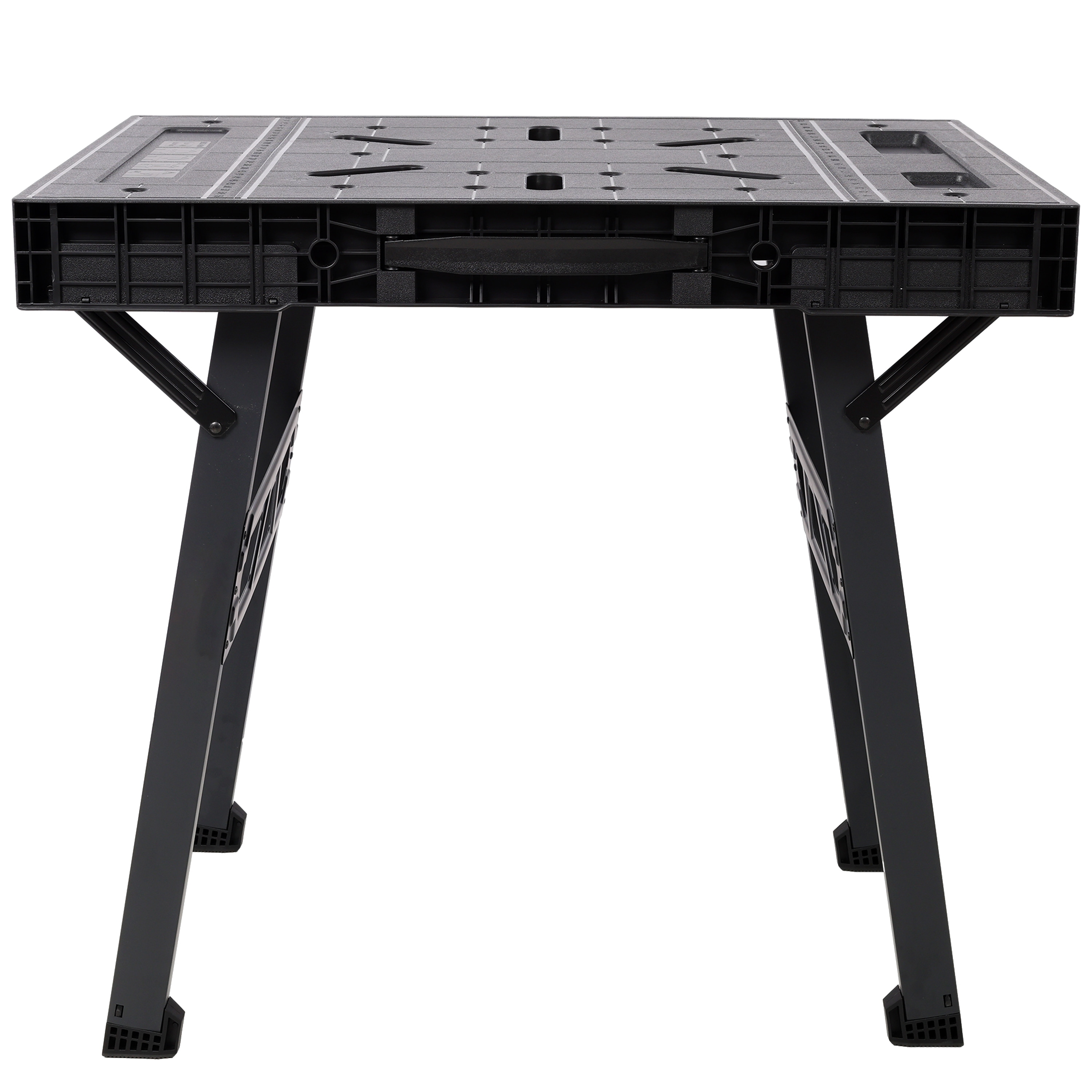 Foldable Work Bench With High Weight Capacity For Garage And Workshop