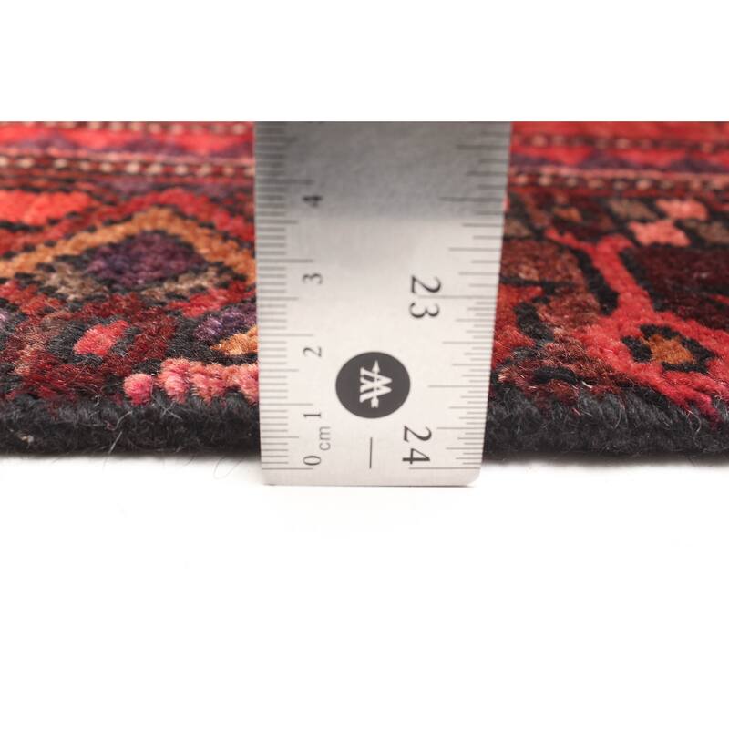 ECARPETGALLERY Hand-knotted Andelz Red Wool Rug - 3'6 x 6'7