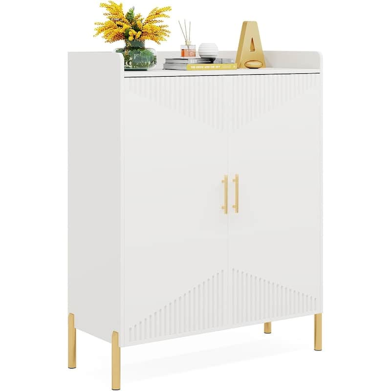 Large Shoe Cabinet, 30 Pairs Entryway Shoe Storage Cabinet with Doors, 6-Tier Shoes Rack
