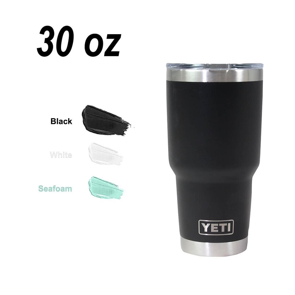 Monogram 30oz Yeti Cooler With Handle Blender Bottle Simple Modern