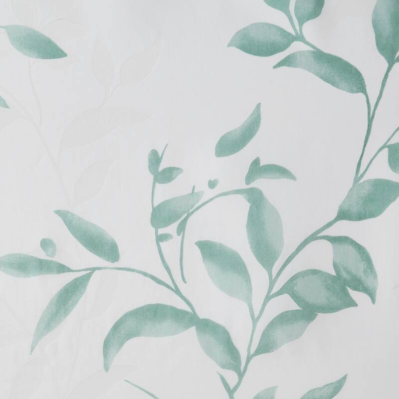 Madison Park Cecily Burnout Printed Shower Curtain