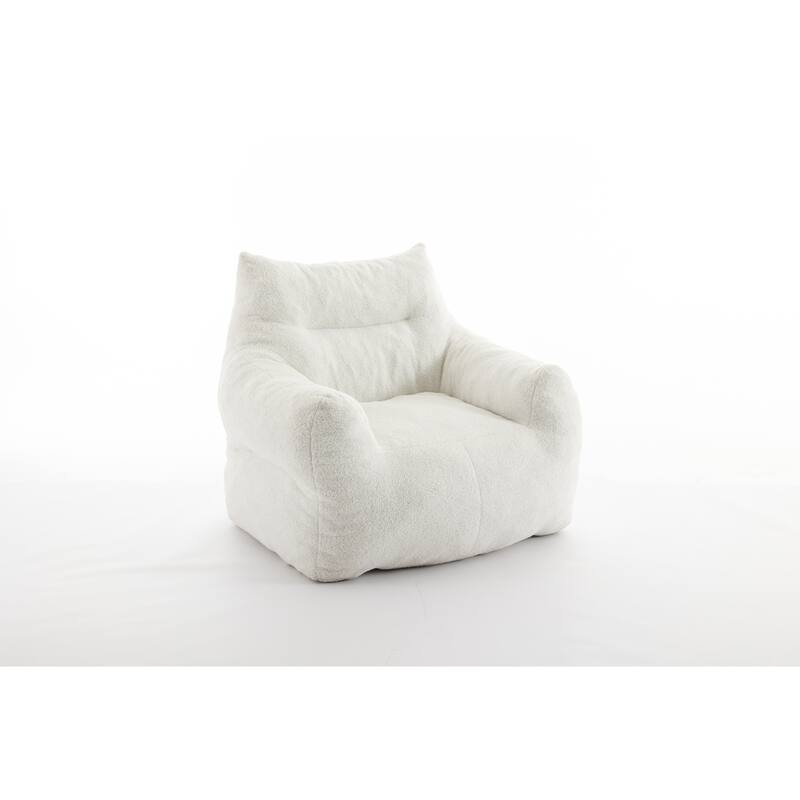 Modern 37" Upholstered Chaise Loungel Chair with High Quality Memory Sponge Filled