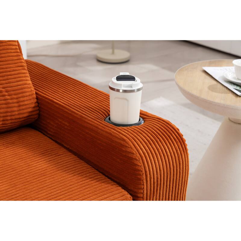 Convertible Sofa Bed, Expandable double Sofa Bed, 2 in 1 Convertible Sofa Bed, Fold Out Floor Couch with Pillows