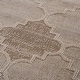 preview thumbnail 5 of 6, LOOM & LUXE Collection Cream/Trellis Indoor/Outdoor Area Rug