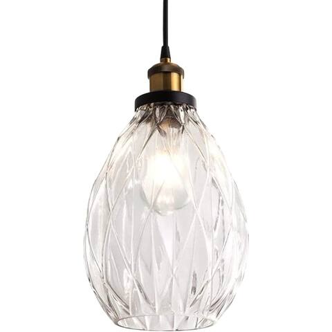 Modern glass pendant light hanging fixture adjustable pendant lighting fixture for kitchen island