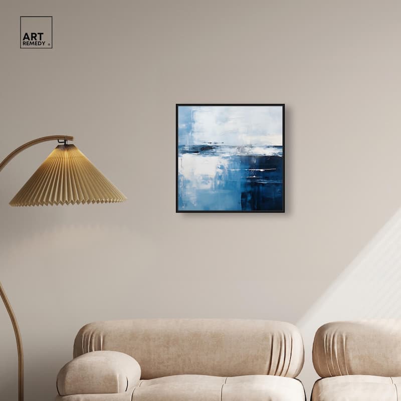 Cool Tones Canvas by Art Remedy