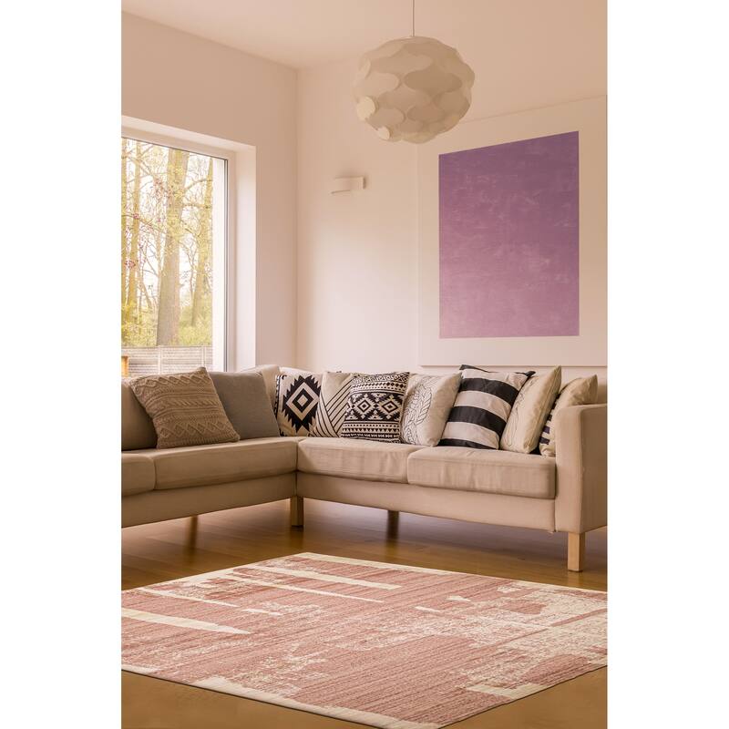 ECARPETGALLERY Hand Loomed Elysian Copper Rug - 8'0 x 9'10