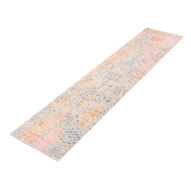 ECARPETGALLERY Hand-knotted Heritage Grey Silk, Wool Rug - 2' 7" x 11' 11"