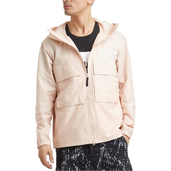 Kenneth Cole Womens Hooded Windbreaker Jacket. Opens flyout.