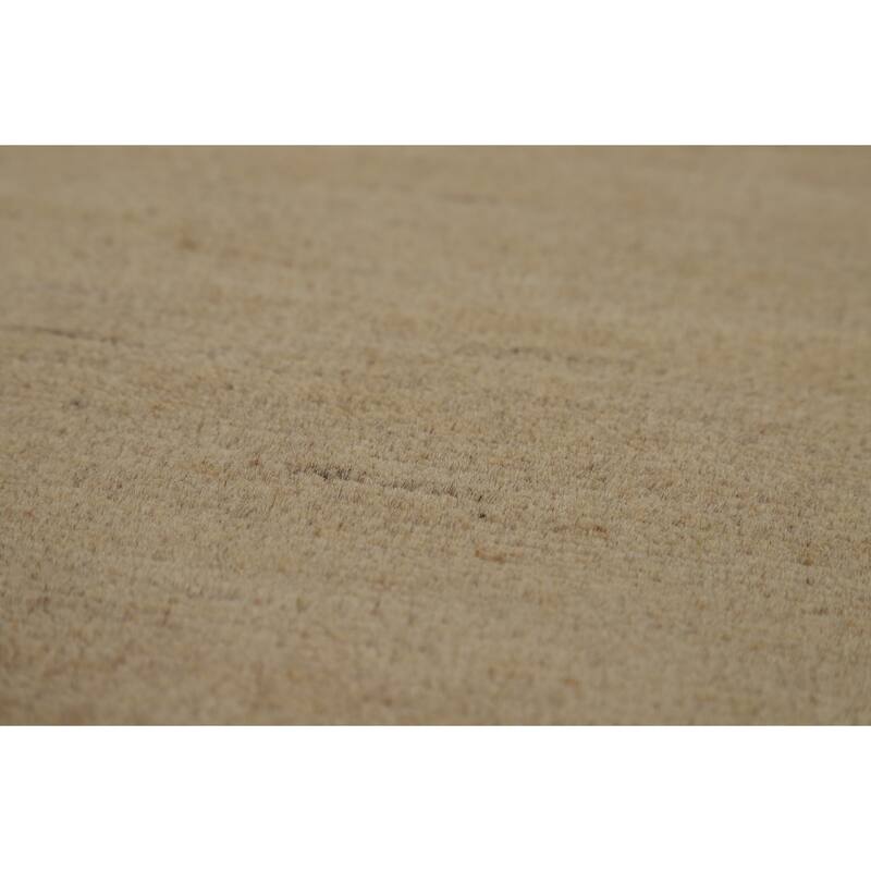 Gabbeh Modern Area Rug Handmade Wool Carpet - 6'0"x 9'2"