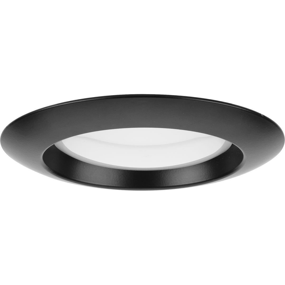 Progress Lighting Intrinsic Collection 4" Adjustable Eyeball 5-CCT Black Recessed Trim - 5.71 in x 5.71 in x 3.217 in