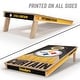 preview thumbnail 3 of 5, Pittsburgh Steelers NFL 2x4 Professional Cornhole Board Set