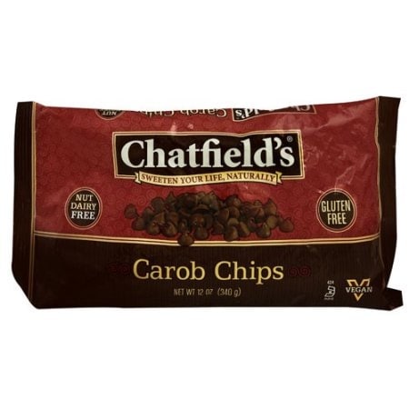 Chatfield's Dairy Free Carob Morsels - Case of 12 - 12 oz