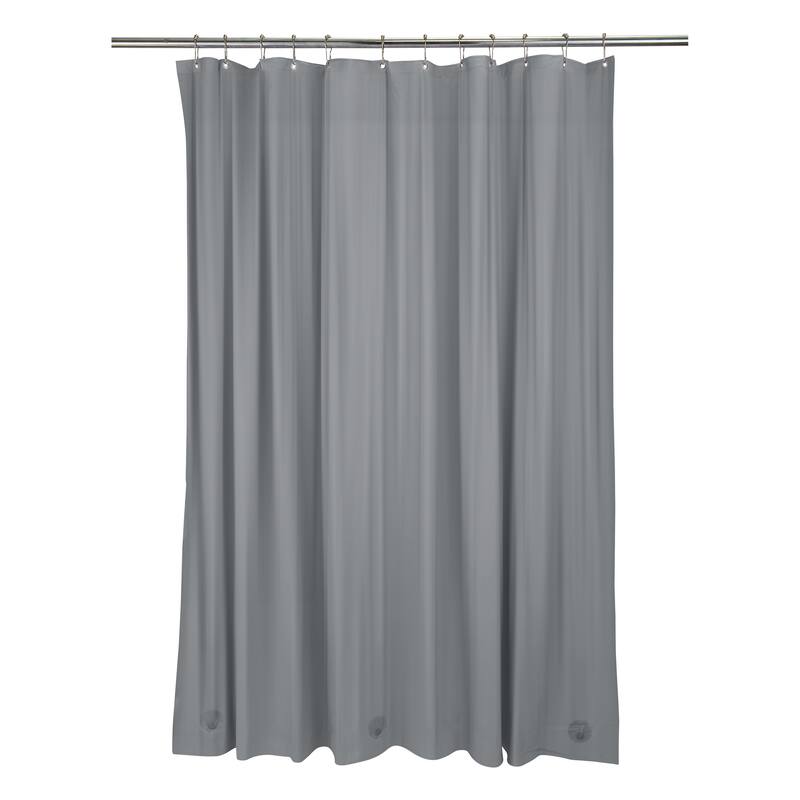 Bath Bliss 2 Pack Heavy Grommet Shower Liner