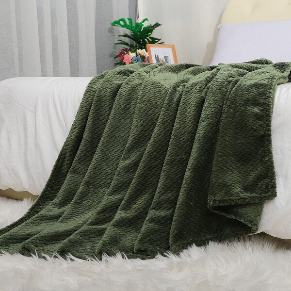 crochet throw size