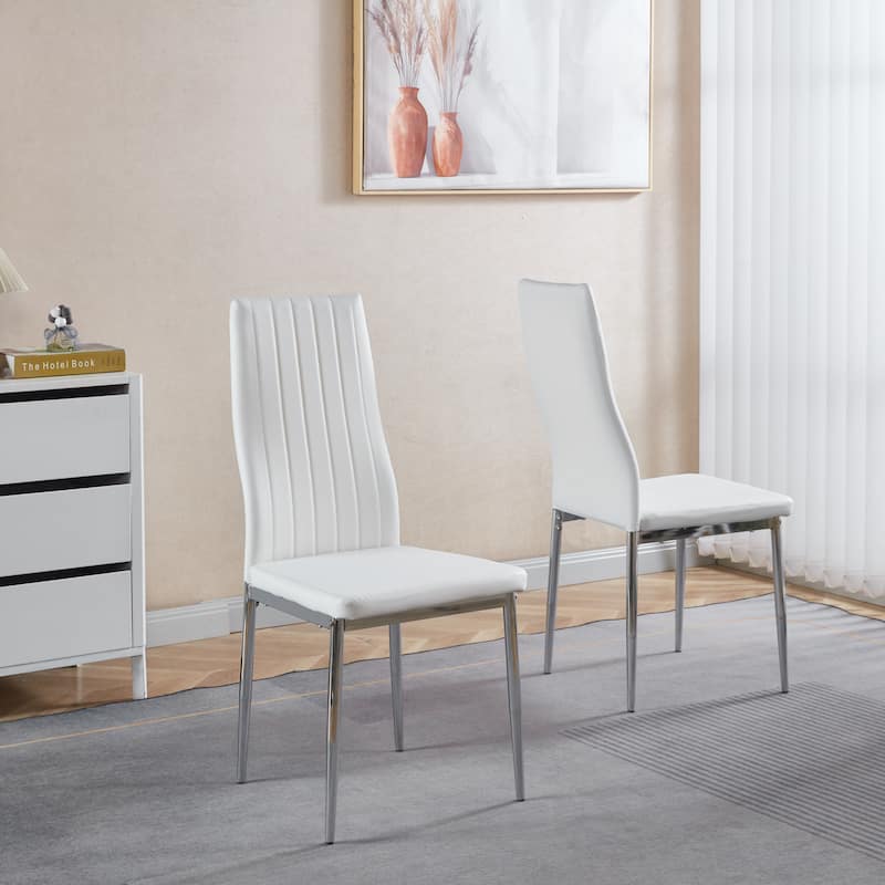 Chair Set of 4, Comfortable, Durable & Stylish Design for Modern Dining Experience