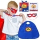 preview thumbnail 1 of 6, Big Brother Gift Set, 3 Piece Set Includes Big Brothers are Superheroes Book, Satin Cape, and Mask