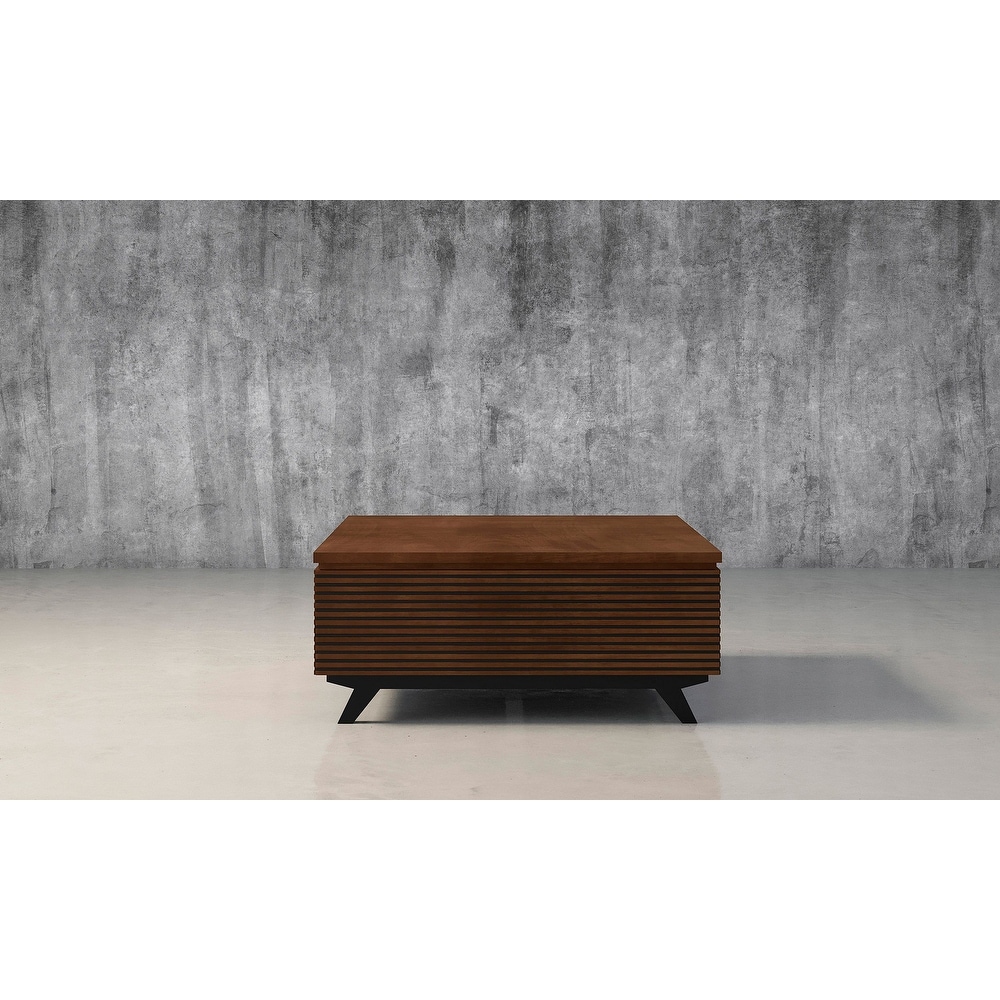 Harper blvd carbon loft magie narrow on sale coffee table bench