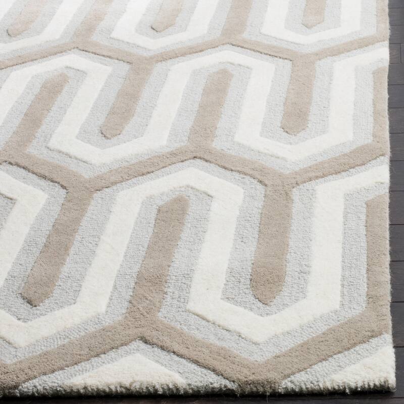 SAFAVIEH, Handmade Cambridge Faiza Modern Moroccan Wool Rug