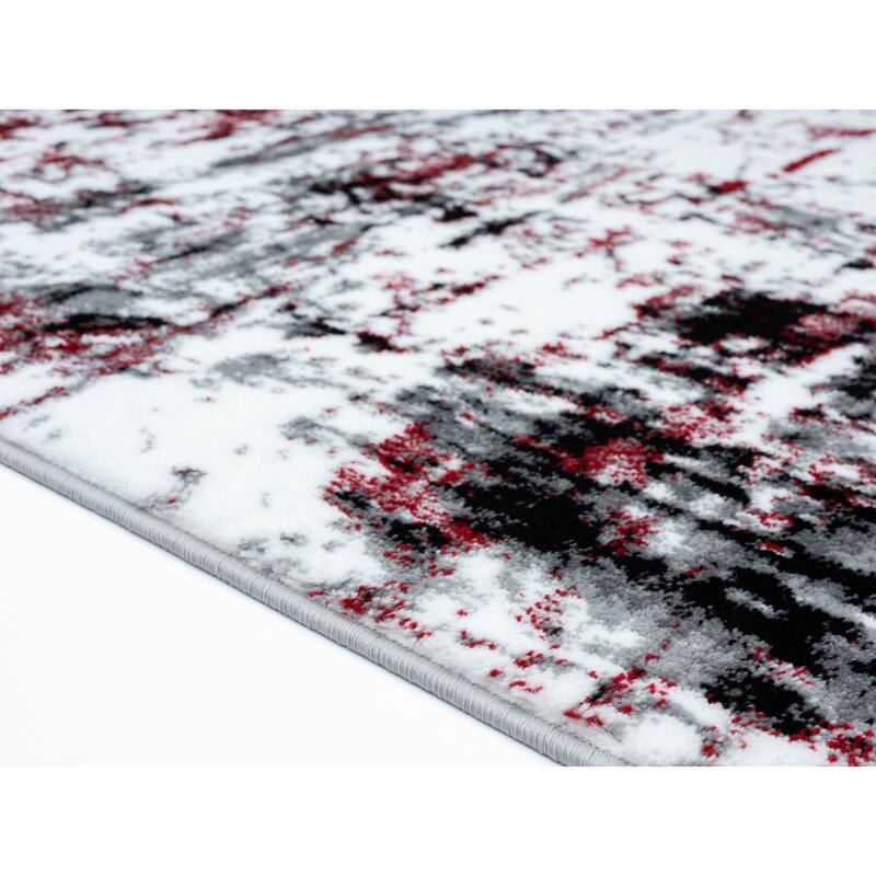 Samos Collection Abstract Area Rug