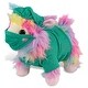 preview thumbnail 1 of 4, DolliBu Rainbow Llama Doctor Plush Toy with Cute Scrub Uniform and Cap - 10 inches
