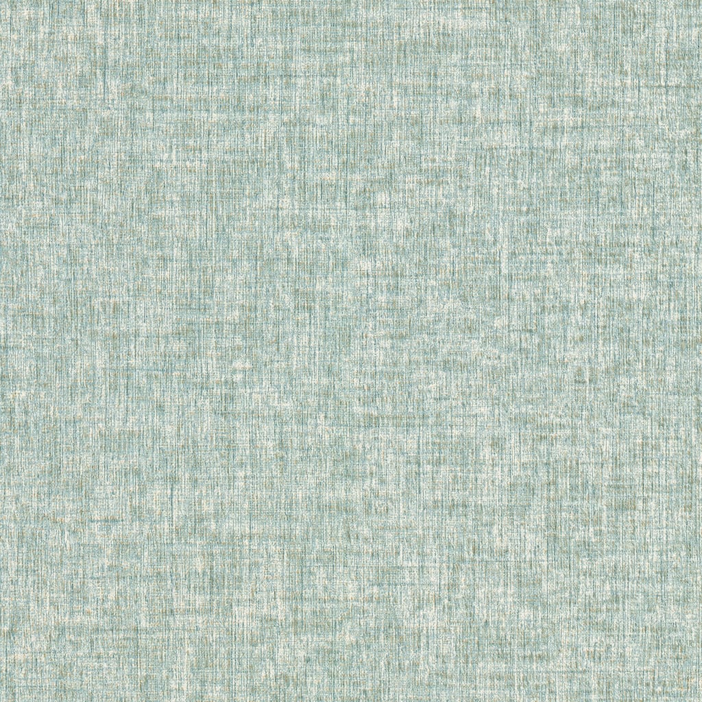 Advantage Larimore Seafoam Faux Fabric Wallpaper